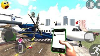 Big Aeroplane Cheat Code in indian bike driving 3d || indian bike driving 3d new update| indian bike