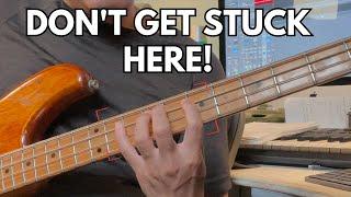 Stuck in One Bass Scale Shape? Do This Instead!