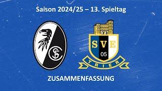 SVE-TV: SC Freiburg II vs. Eintracht Trier - Highlights (13. Spieltag Saison 24/25)