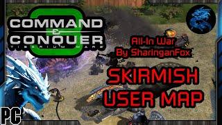 Command & Conquer 3 - Skirmish User Map [All-In War by SharinganFox]