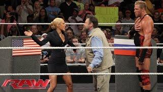 Zeb Colter and Lana participate in a United States-Russia Détente: Raw, July 14, 2014