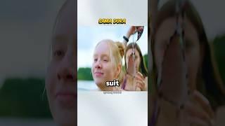 Sister removes blind sisters underwear