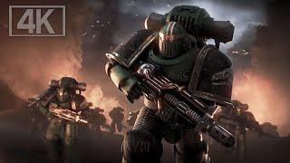 WARHAMMER 40K Imperium Civil War Horus Heresy Battle Scene Cinematic 4K