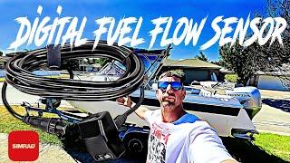 Setting up a Simrad Digital Fuel Flow Sensor