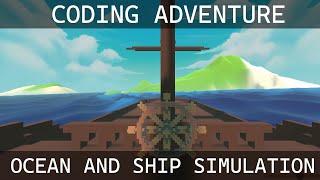 Coding Adventure: Ocean Simulation and Buoyancy