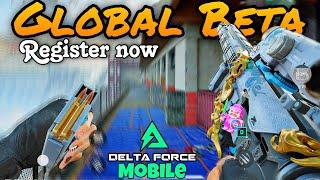 Delta Force Mobile Global Beta is here! REGISTER NOW