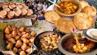 Famous Breakfast places in Kolkata Cheapest Breakfast । Indian Street Food