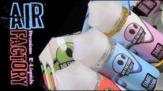 New AIR FACTORY e-liquids ~E-JUICE REVIEW~