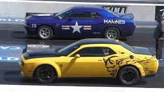 Dodge Demon vs Challenger 1320 Scat Pack