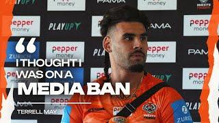 I thought I was on a media ban  | Terrell May | Wests Tigers Media | Round 13