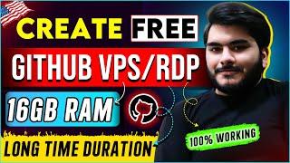 GitHub Long Duration Free RDP, How To Create a Free RDP Server For Lifetime, Get Free RDP, USA RDP