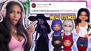 NEW CODES, LANA QUEST REVEAL PHOTOS + NEW ITEMS & HAIR IN DRESS TO IMPRESS!  | Roblox