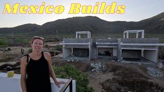 Building in Mexico Week 11 & 12 | House Construction in Mexico