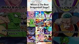 Which is The Best Dragonball Saga? | #dragonball #dragonballz #dbz