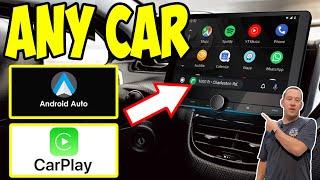 $60 ADD Android Auto / Carplay in ANY CAR!