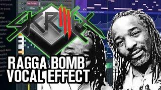 Skrillex Ragga Bomb Vocal Effect Tutorial (FL Studio)