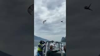 How to NOT jump out of a Boat with a Kite! 