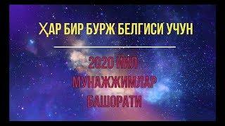 Барча буржлар учун 2020 йил мунажимлар башорати