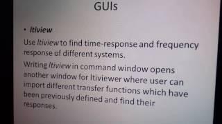 MATLAB control toolbox commands for finding response of a given system