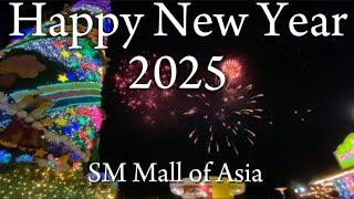 Happy New Year 2025 @ SM Mall of Asia Sea side fireworks