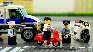 Lego City Police chase Theft of a Diamond Lego Story for Kids