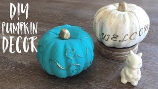 DIY Pumpkin Decor | What is the Teal Pumpkin Project