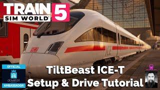 TSW5 Setup and Drive the Class 411 ICE T on Frankfurt Fulda Tutorial