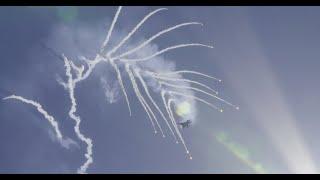 2024 Wings Over Solano Airshow - USAF F-22 Raptor demo w/Flares on Saturday