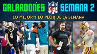 GALARDONES Semana 2 NFL 2024 | Las Mejores y Peores Jugadas