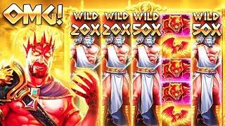 ZEUS VS HADES НЕПЛОХО ПОРАДОВАЛ БОНУСКАМИ!/ заносы недели