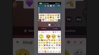 ios emoji on android Instagram without any app  iPhone emoji on instagram story  #instagramtips