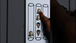 Creative emoji art, who wants to play this? #gaming #shorts #art #satisfying #2384