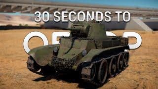 30-ти секундный обзор БТ-7М в War Thunder #warthunder