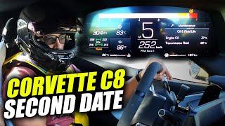 Corvette C8 - Faster ROUND 2!  Nürburgring Track Day :)