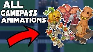 All Gamepass Animations Showcase |Untitled MSM Animations