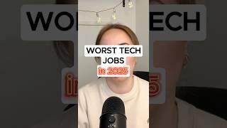 #2/5 Worst TECH Jobs in 2025 - UX/UI designer.