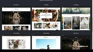 Harmuny - Modern WordPress Blog Theme personal blogging Easy Create Website