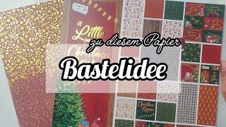 Halbfoliertes Papier* Action Weihnachtsblock* Schnell und Einfach