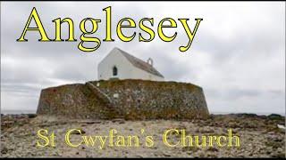 St Cwyfan's Church Anglesey Mini walks - Part 1 - The church in the sea