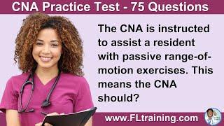 75 Practice CNA Questions  | Test Your Knowledge & Ace Your Exam! 