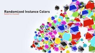 Redshift for Cinema4D: Randomized Instance Colors