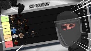 ТИР ЛИСТ SCP ROLEPLAY!