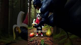 ‍⬛#ai #cat #fyp #viralshort #funny #aivideo #bananacat