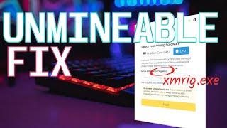 How To Fix unMineable | XMrig as default miner