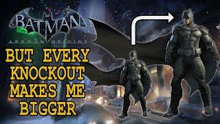 Can You Beat Batman: Arkham Origins If Every Knockout Increases Everyone's Size?