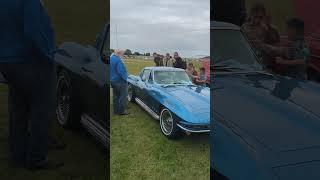 Lovely Corvette and Mercedes #youtubeshorts #car