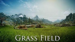 TES V - Skyrim Mods: Grass Field