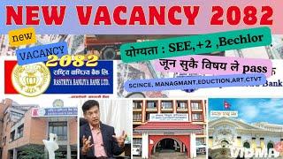 #Nepal Rastra Bank, Rastriya Banijya Bank,Krishi Bikash Bank and Bidhut Pradhikar Bank Vacancy 2082.