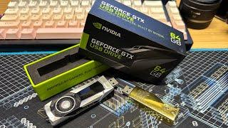 2 Rare USB Drives Only The OG’s know about - Nvidia GTX 1080 USB + GOLD GTA V USB