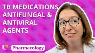 TB, Systemic Antifungal, & Antiviral Medications - Pharmacology - Immune System | @LevelUpRN